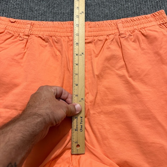 Tackle & Tides Mens Chino Shorts Size XL Pink Outdoor Fishing Elastic Waist - Picture 4 of 10